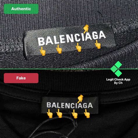 cloth balenciaga fake|balenciaga t shirt tag.